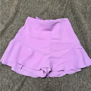 Zara skirt w attached shorts
